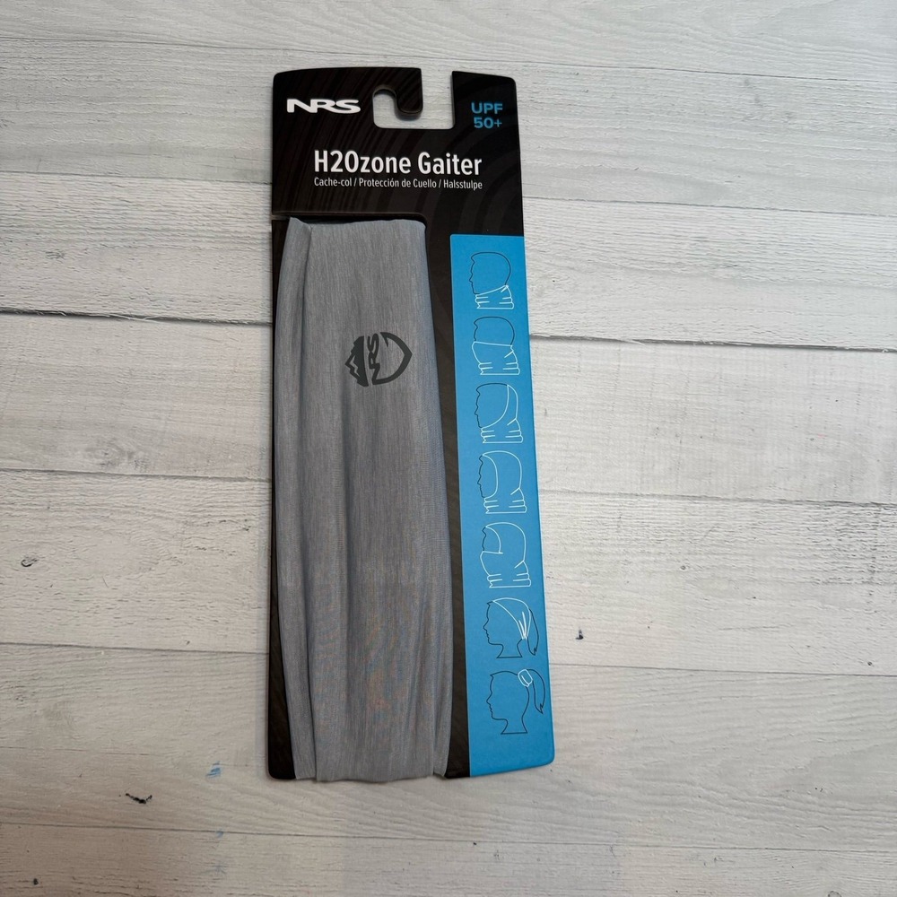 NRS H20zone neck gaiter grey NEW‎ Grey